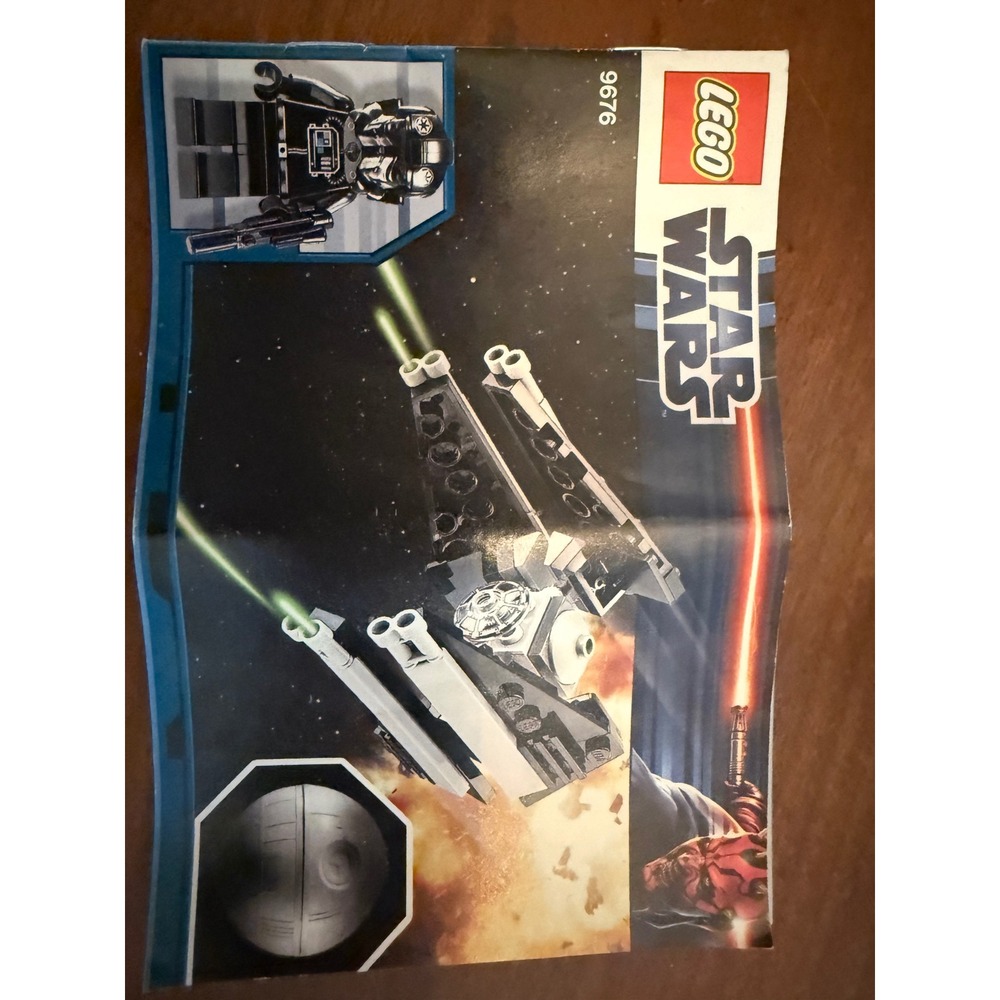 Lego Star Wars 9676 TIE Interceptor & Death Star Planet Series 1 Minifigure 2012 - Picture 5 of 6